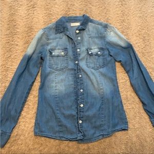 Chambray/Soft Denim Shirt S-M